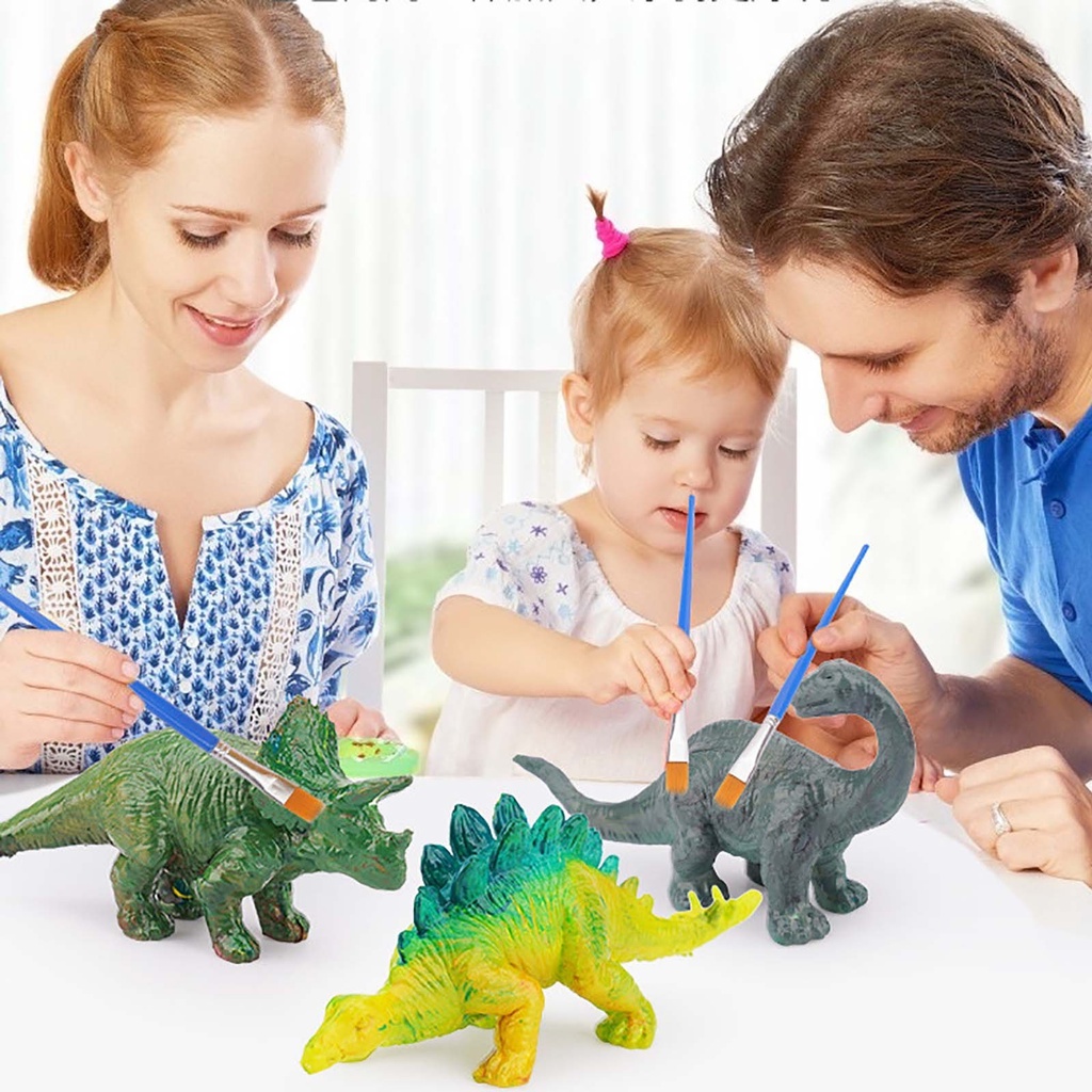 dinossauro para crianças 5 a 7 anos,Kit pintura brinquedo dinossauro - Kit desenho  dinossauros presentes educativos pintura brinquedos presentes