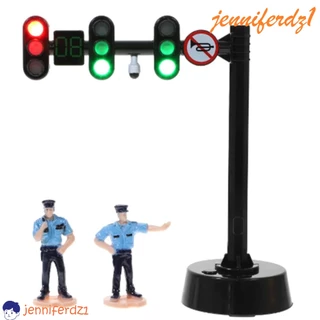 JENNIFERDZ1 Mini Stop Modelo Brinquedos , Semáforo De Segurança Sinais De , Limite De Velocidade ABS Acessórios Blocos De Construção Menina Menino
