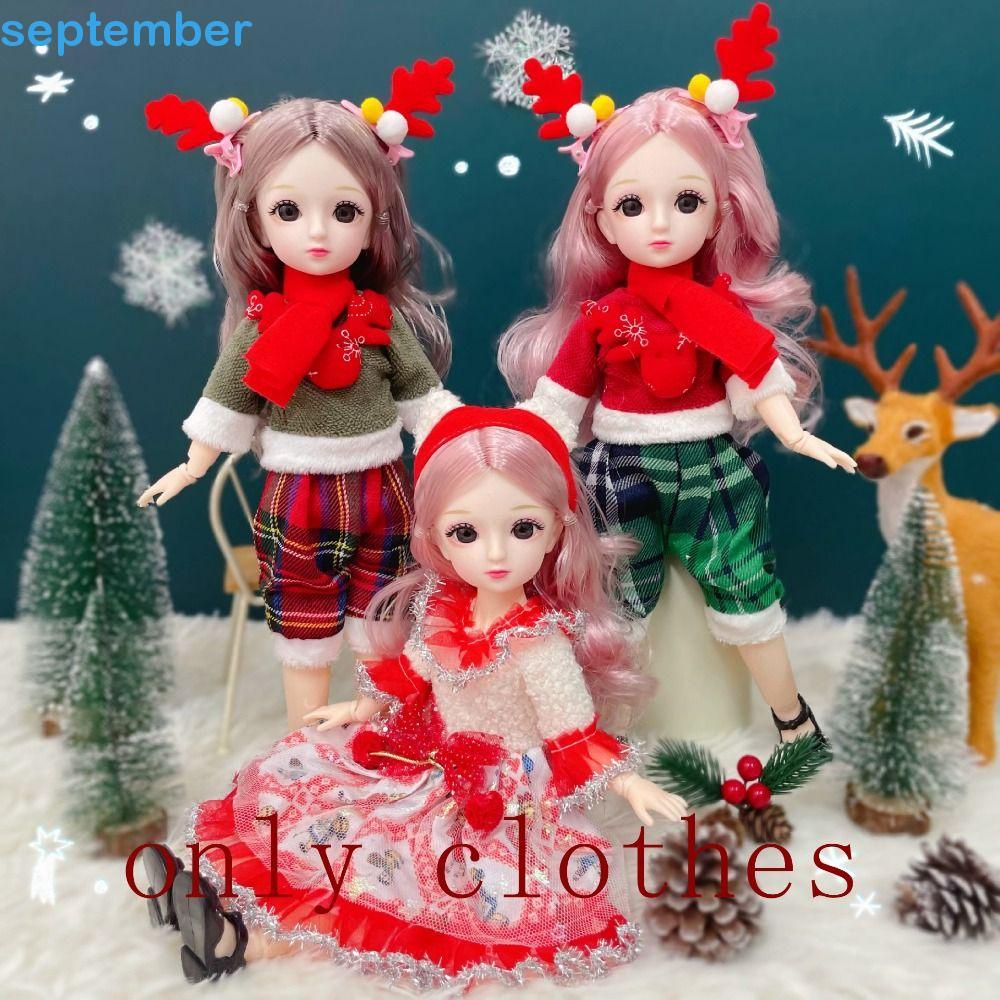 Em promoção! 1/6 Bjd Roupas Para A Boneca Barbie Com Roupas Roupa Azul Tops  Saia-calça Meias De 11,5 Bonecas De Acessórios Brinquedos Presentes De  Natal