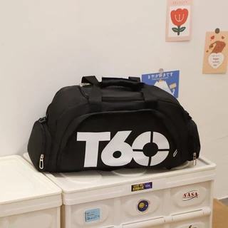 Bolsa Mala Esportiva T60 Mochila Costa Transversal Fitness Treino Futebol Academia impermeavel