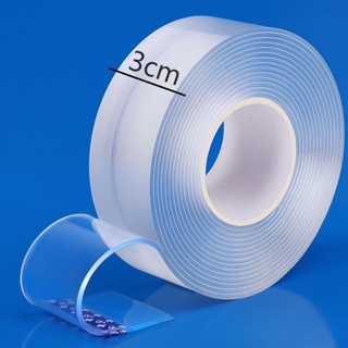 Fita 3M Dupla Face Extra Forte Transparente NanoGel Silicone Mágica Adesiva Cola na Parede Móvel Porta