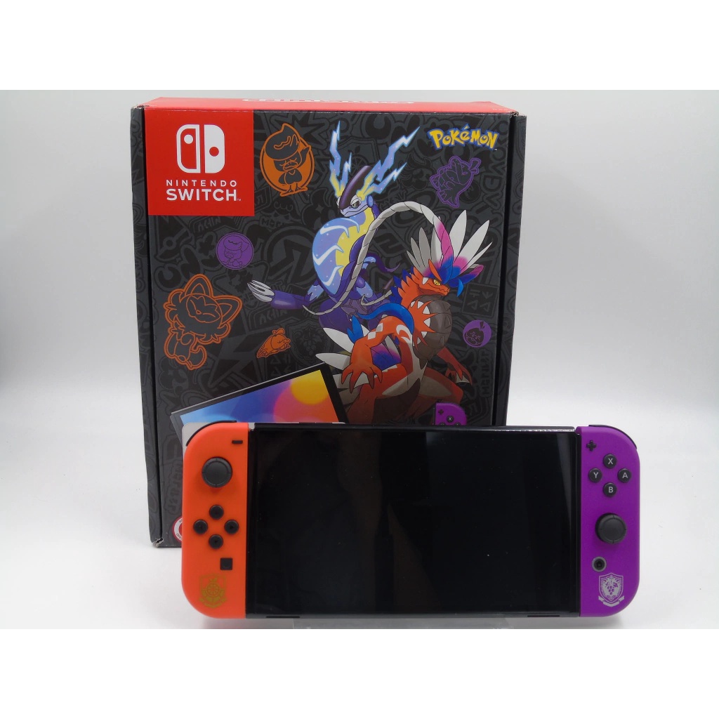 Console Nintendo Switch Oled Pokémon Escarlate - Brasil Games