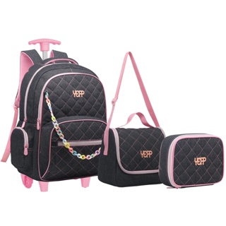 Mochila Infantil Feminina Roblox Juvenil Costas Cor Rosa - TOYS 2U