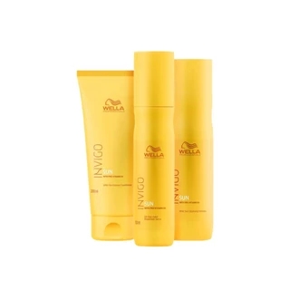 Kit Wella Invigo Sun Shampoo+ Cond+ Leave-in
