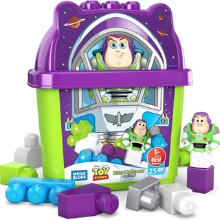 Mega Bloks Jogo De Construção De Blocos Buzz Lightyear Disney GWF92 Mattel