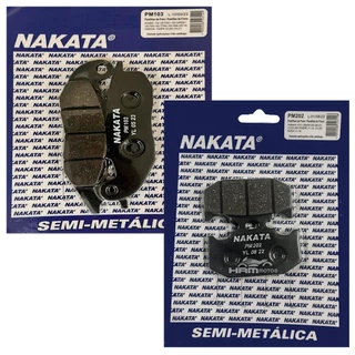 Jg Pastilha Freio Nakata Fazer 250/FZ25 ABS 2016-2023