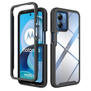 Para Motorola Moto G14 Capa De Proteção À Prova De Choque Do Pára-Choques Híbrido De Corpo Inteiro