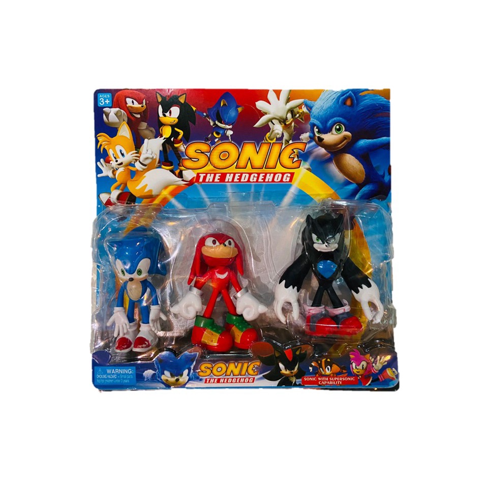 Sonic Boom Miniatura C/ 6 Bonecos Action Figure Dr Eggman