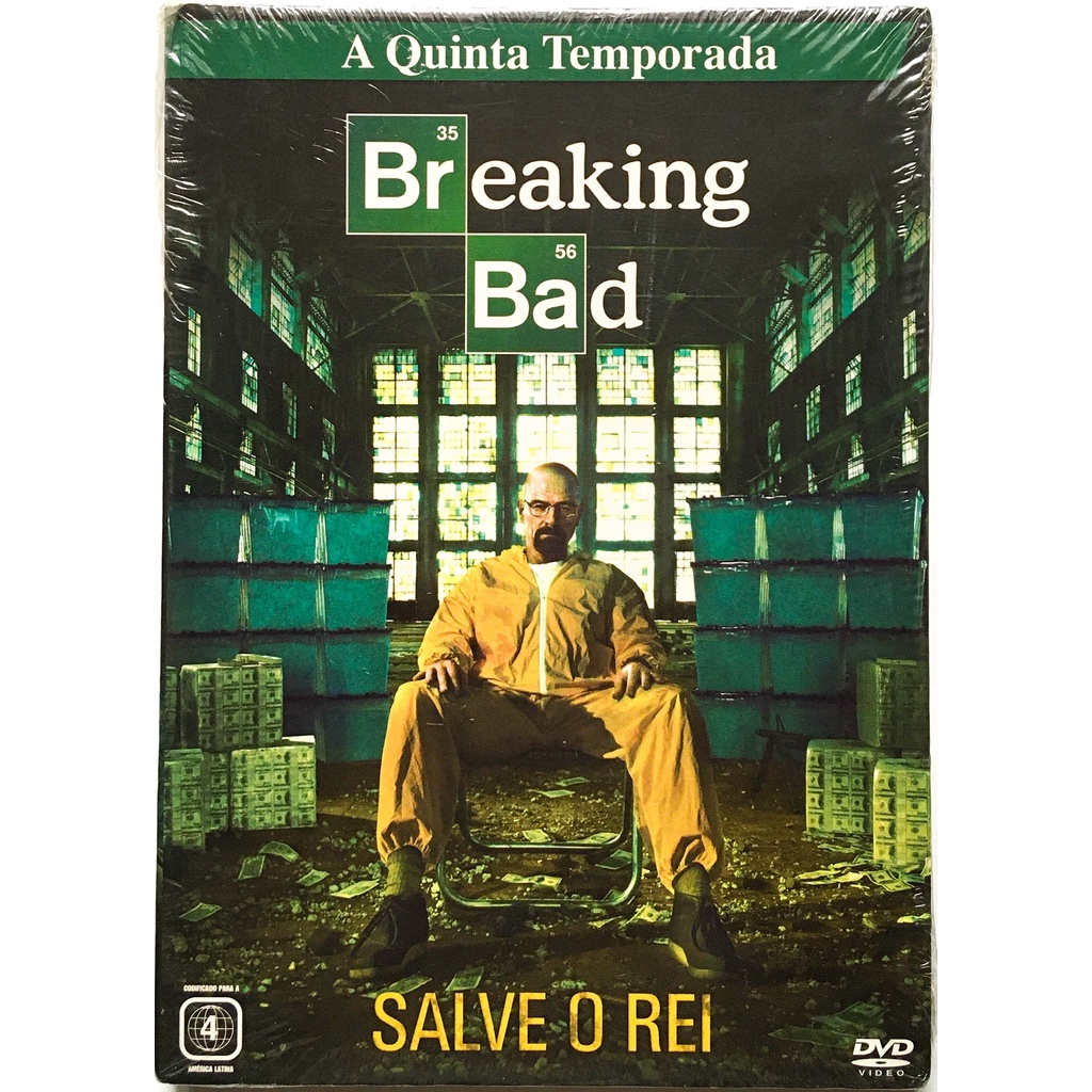 DVD Série Breaking Bad 5ª Temporada - original novo lacrado | Shopee Brasil