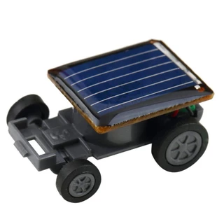 Mini Carro De Brinquedo Energia Solar Pequeno 3cm Presente Educativo