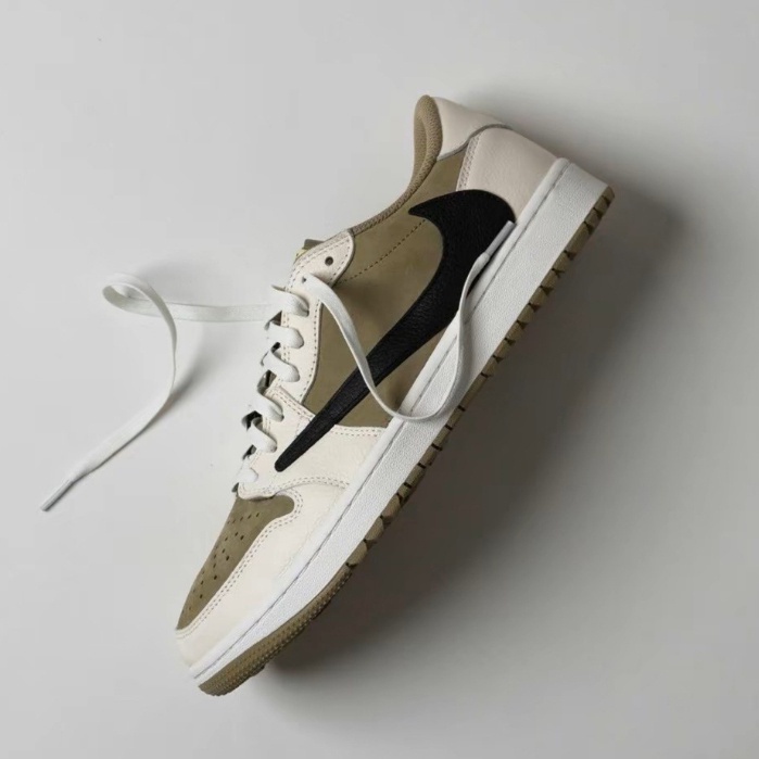 Sapatos De Moda Tra vis Sco tt X Golfe Tênis Homem De Corte Baixo Esportivos Casuais