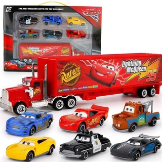 Brinquedos Modelo Carro Aniversário Kids Boy Disney Pixar Cars 2 McQueen Metal Car Mobilization