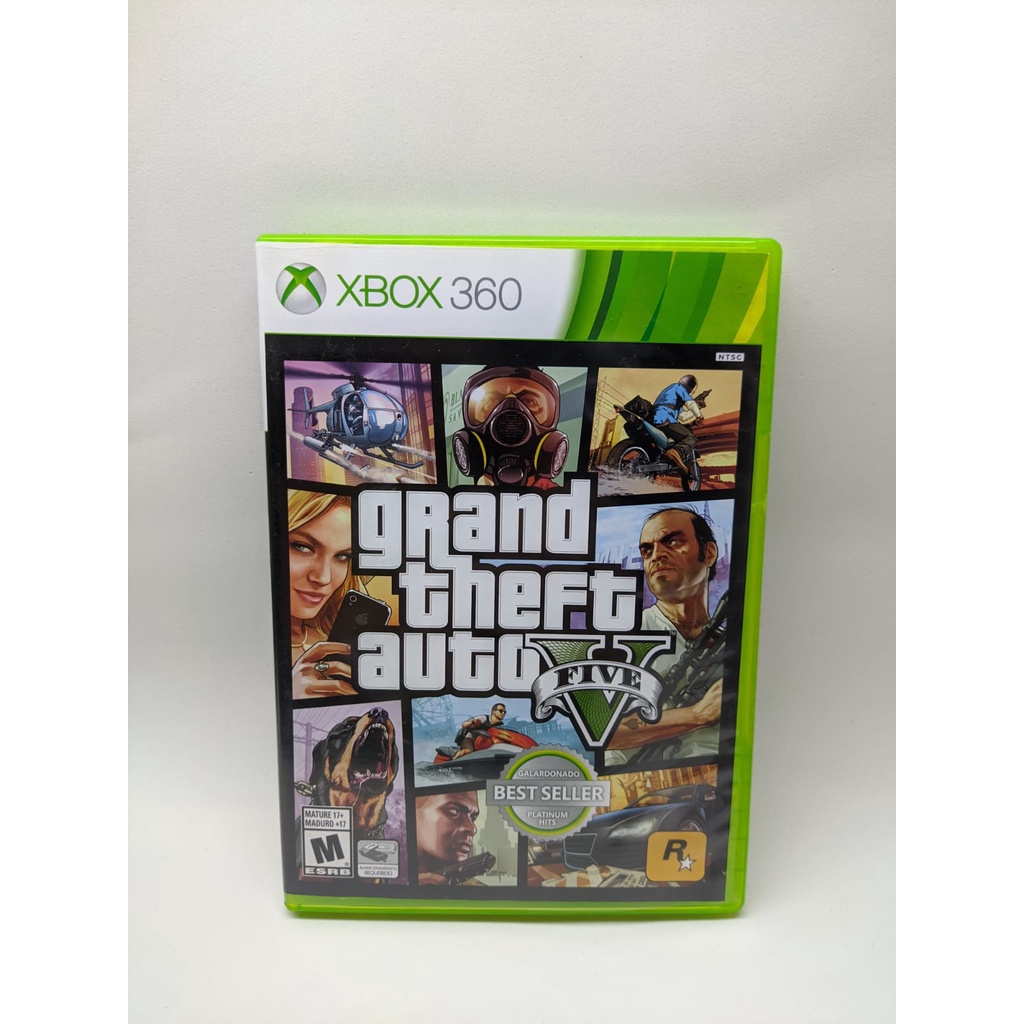 Jogo GTA 5 Original Xbox 360