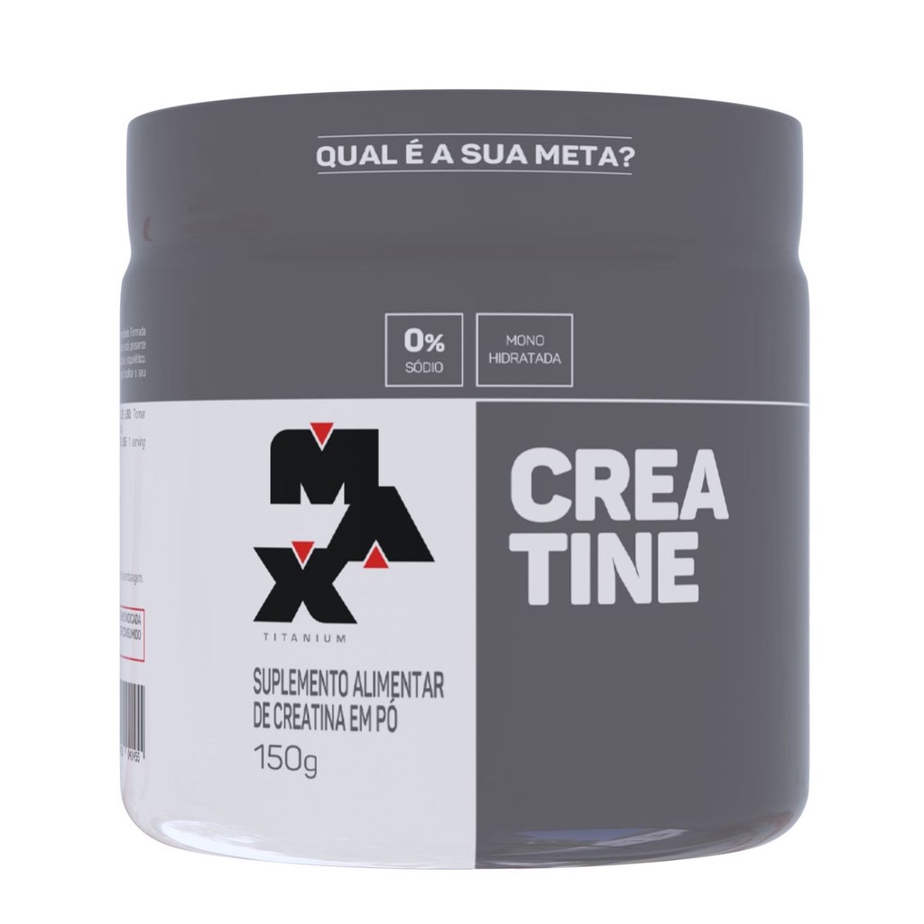 Creatine 150g (100% Creatina Monohidratada) – Max Titanium