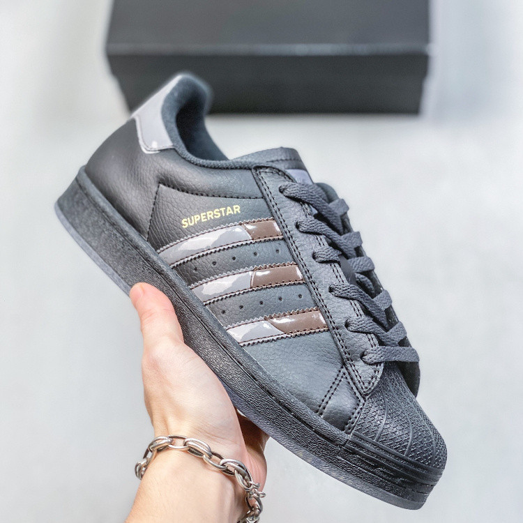 Adidas superstar ii fierte top pack noir