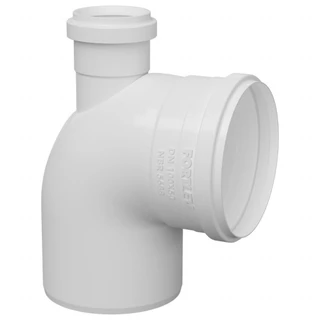 Kit com 10 Joelhos 90º Para Esgoto Com Visita 100mm X 50mm Fortlev em Oferta na Shopee