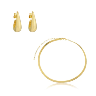Mix Best Sellers Banhado a Ouro