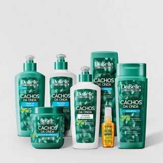 Kit DaBelle Hair Cachos da Onda - Máscara 400g (7 Produtos)