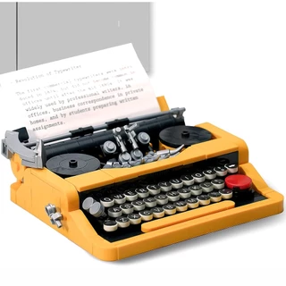 Conjunto De Construção De Máquina De Escrever Para Adultos , Console De Jogos Idéias De Televisão Por Rádio , Modelo De Display Retro Colecionável Presente Adolescentes