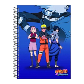 Caderno Naruto Nuvem 1 Matéria 80 Folhas - Shop Macrozao