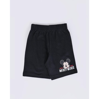 Bermuda Bebê Moletinho Estampa Mickey Disney Preta