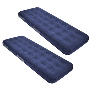 2x Colchao de Ar Solteiro Bestway Azul Vinil até 150kg