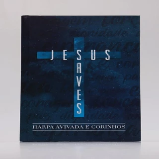 Bíblia Sagrada | RC | Harpa Avivada e Corinhos | Letra Hipergigante | Capa Dura | Jesus Saves