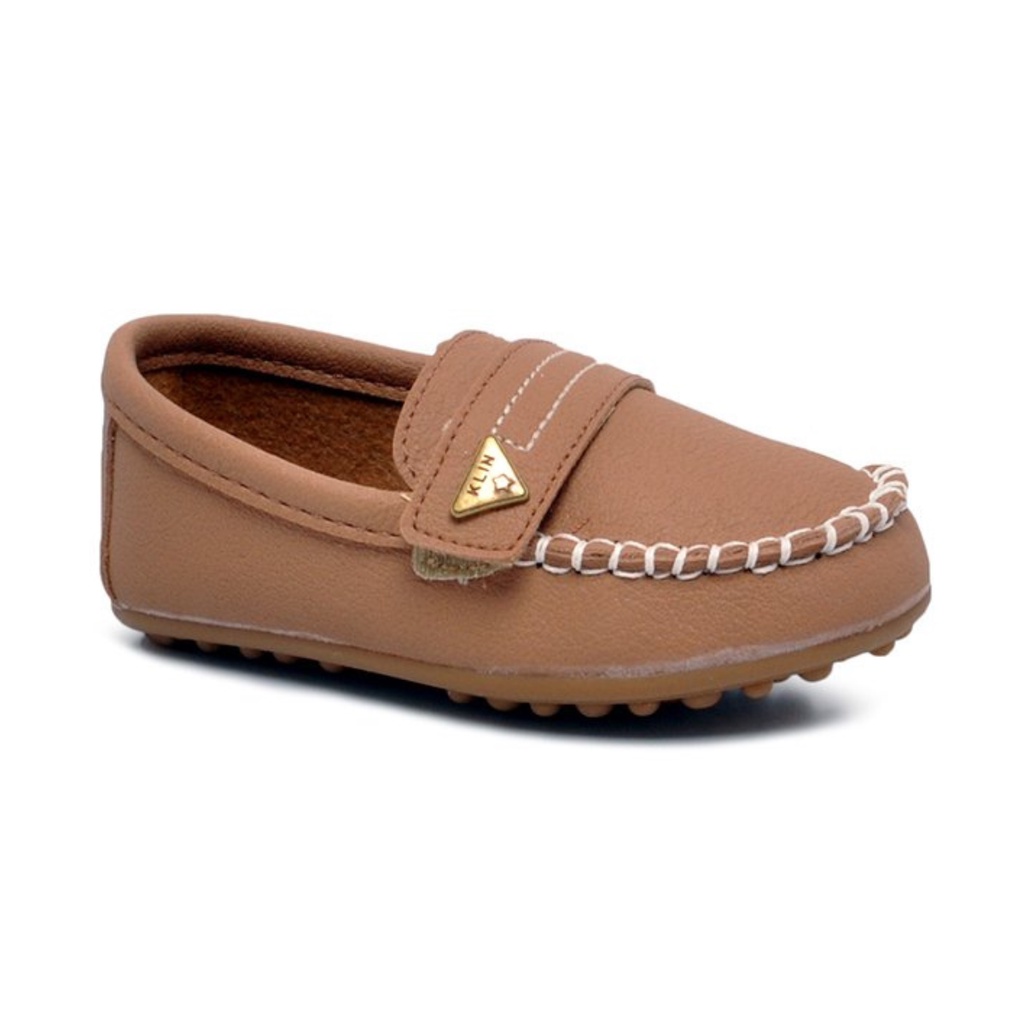 Sapato mocassim infantil store klin