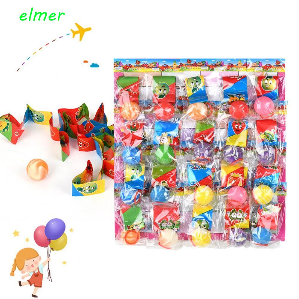 10 peças de bolas saltitantes coloridas de borracha, jogos
