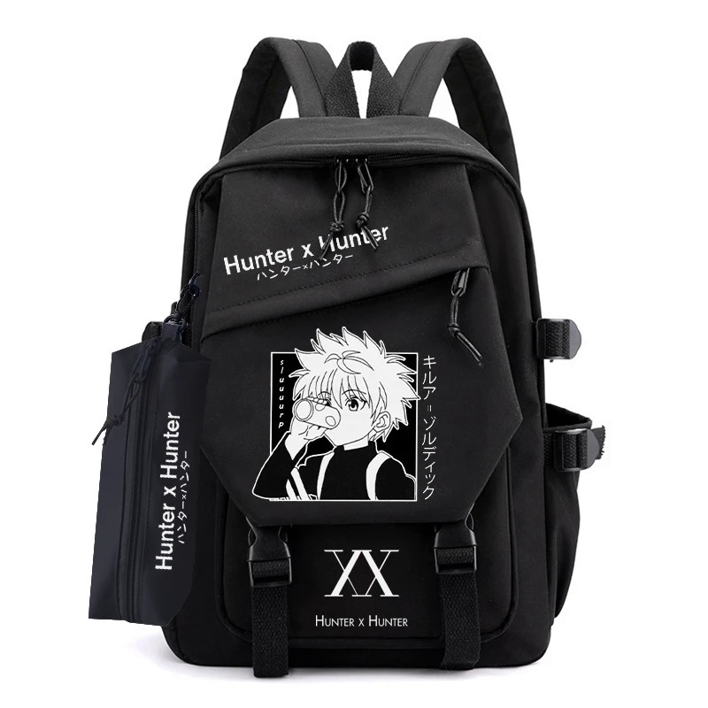 Hunter x Cosplay Japão Mochila Anime Escolar Para Adolescentes Mochilas Escolares Estudantes