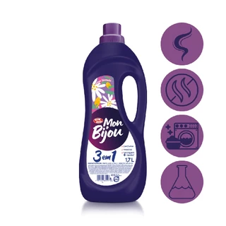 Amaciante Liquido Roupa 3 1 Mon Bijou Bombril 1,7L