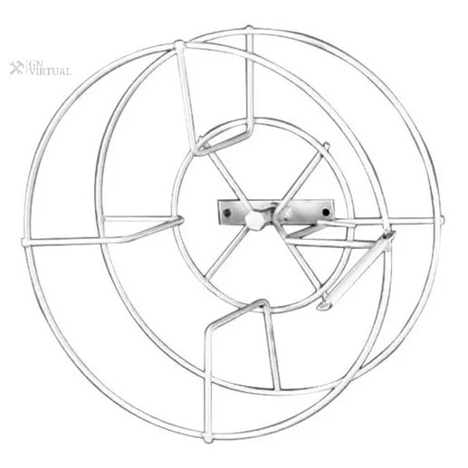 Enrolador Suporte Circular Mangueira Jardim Envio Imediato 2024
