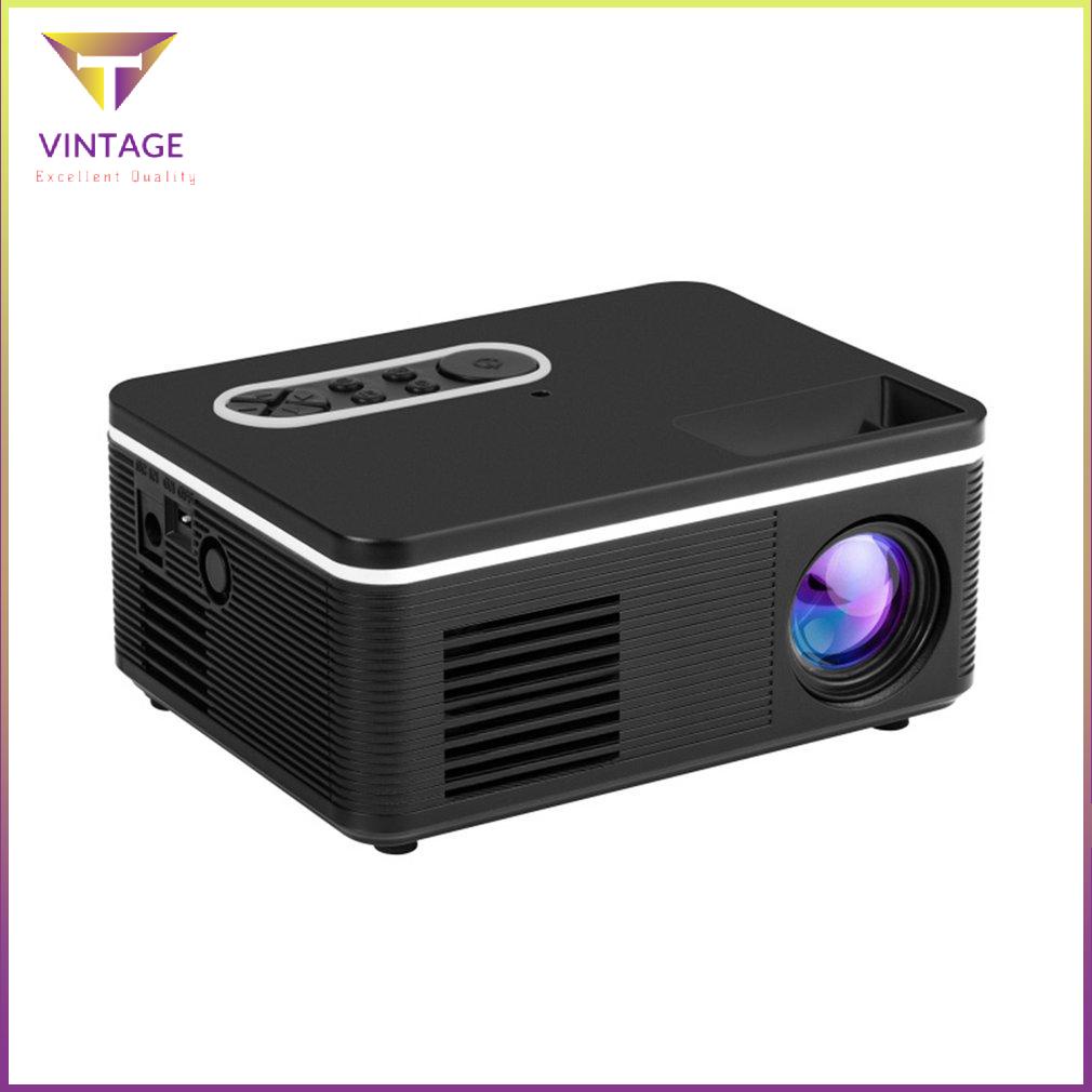 S361 Small Mini Projector Home Led Portable 1080P [A/7] | Shopee Brasil
