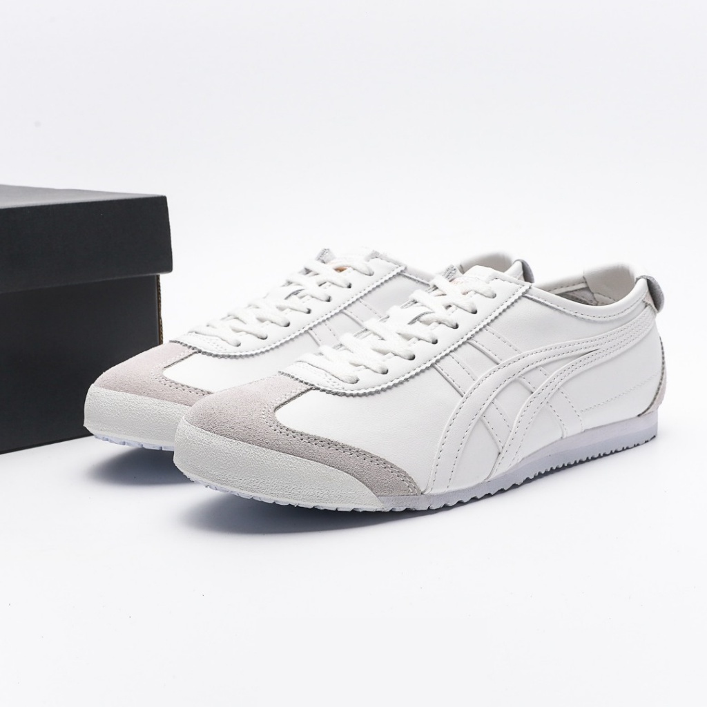AlContado Onysuka Tiger Tennis Asics Mexico Tiger 66 Couro