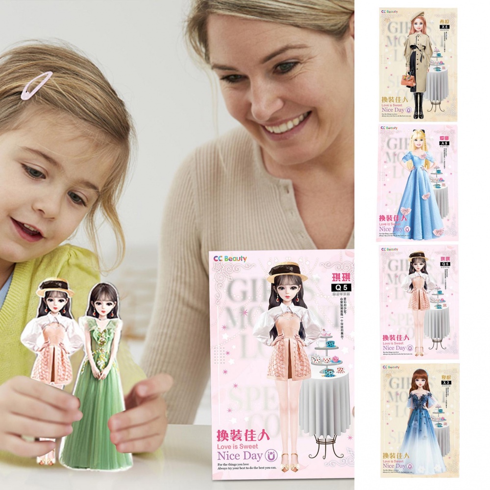 Magnetic dress best sale up doll set