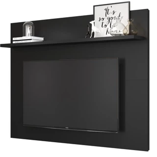 Painel Para Tv Patrimar Topazio Preto