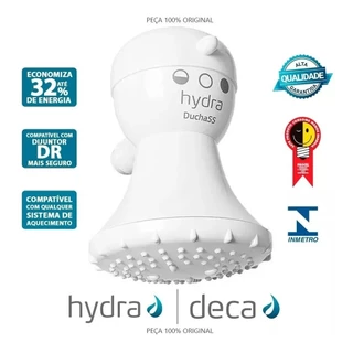 Chuveiro Ducha SS 3T 220V 5400W Branco Hydra