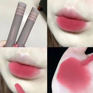 Hangenee Fingertip Lip Gloss Matte Velvet Matte Batom à prova d