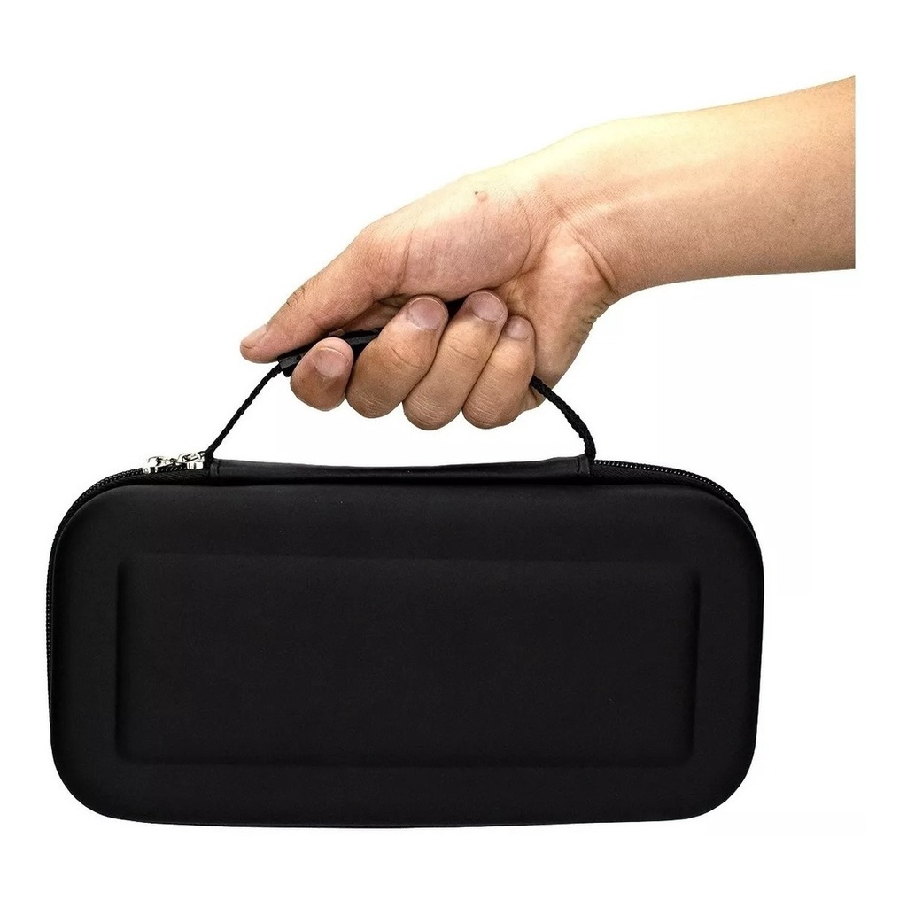 Case bolsa de viagem Estojo De Proteção Nintendo Switch Preto C/ Ziper