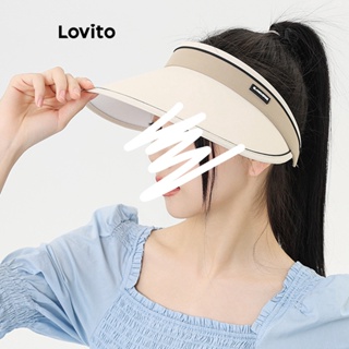 Lovito Chapéus De Proteção Solar Básicos Lisos Casuais Para Mulheres LFA11708