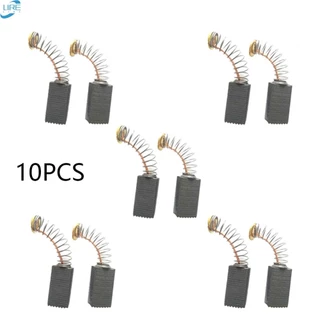 Escova De Carvão 10pc Universal Motor Metal 15mm x 10mm x 6mm Acessórios Novo