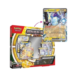 Box Pokemon Batalha De Liga Miraidon Ex Copag