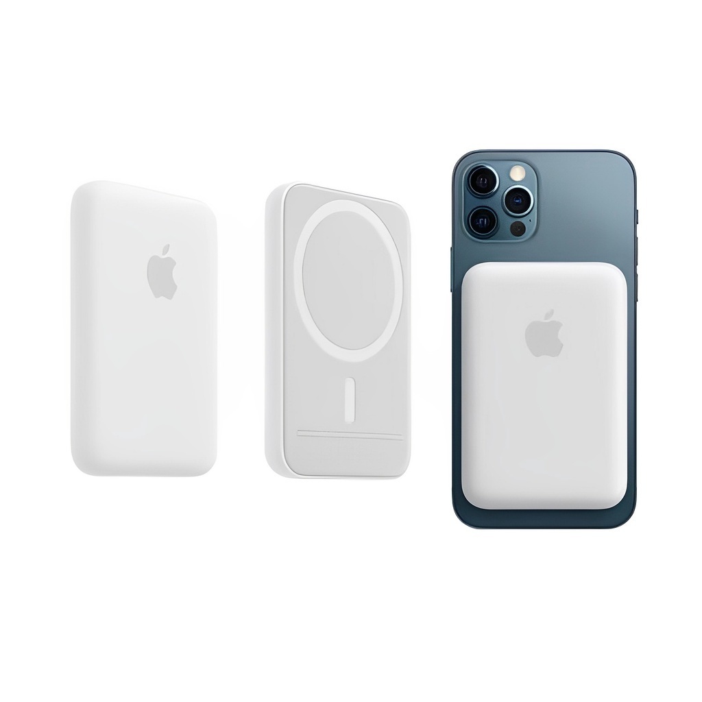 Carregador Portátil 6000mah Sem fio Para iPhone Indução Magsafe Bateria Carga