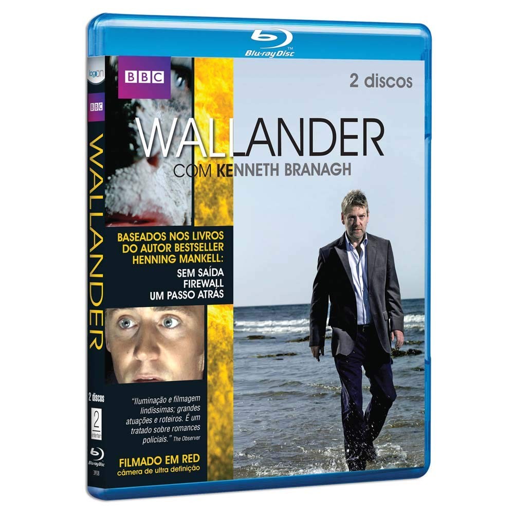 Blu-ray: Wallander com Kenneth Branagh - 2 Discos (Novo, Lacrado ...