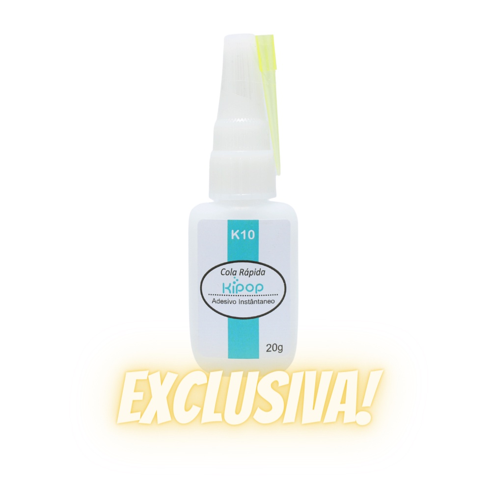 COLA PARA APLIQUES E ARTESANATOS KIPOP K10