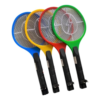 Raquete Elétrica Mata Mosquitos Pernilongos Moscas Bivolt