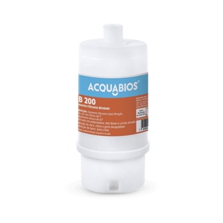 Refil AB200 Blindado c/ Carvão e Rosca 1/2" p/ AP200 3M Acquabios