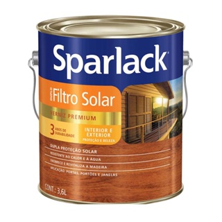Verniz Duplo Filtro Solar secagem rápida 3,6 litros natural Sparlack