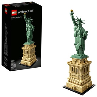 LEGO architecture estátua da liberdade (1685 peças)