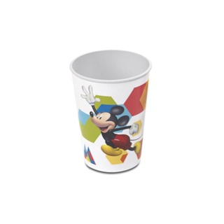 Copo Mickey de Plástico 320 ml Personagem Plasútil Páscoa